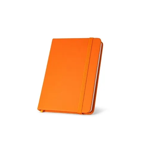 Bloc de notas de bolsillo tapa dura con marcapáginas ref 93425 - Naranja
