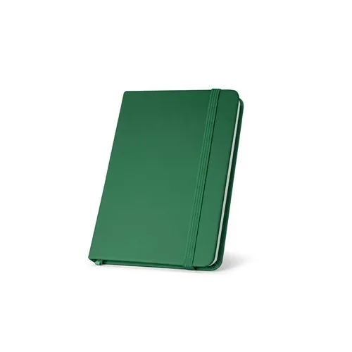 Bloc de notas de bolsillo tapa dura con marcapáginas ref 93425 - Verde