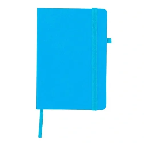 Bloc de notas Krixor personalizable y sostenible con PU reciclado ref 22122 - Azul Claro