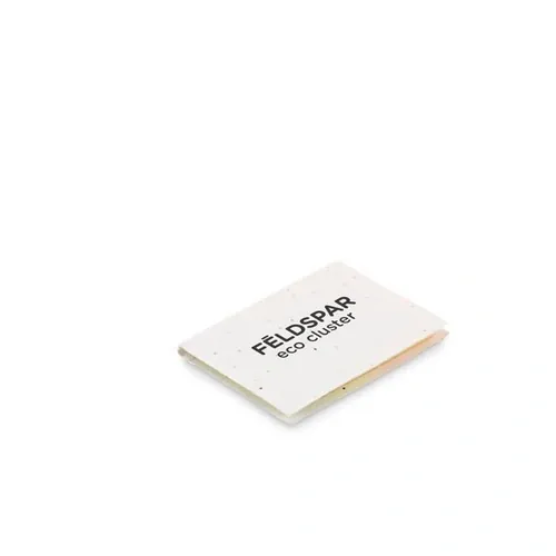 Bloc de notas amarillo con semillas de amapolas ref MO6510 - Printed Blanco