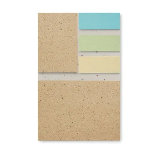 Bloc de notas ecológico con semillas de flores ref MO6235 - Item Detail Picture Blanco