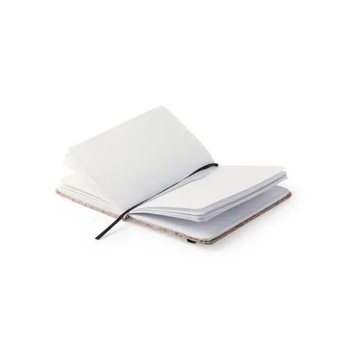 Bloc de notas corcho natural con 80 hojas lisas ref 5019 - 00