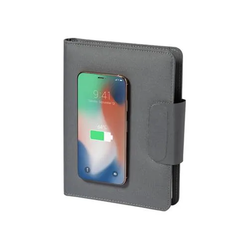 Carpeta multifunción con cargador inalámbrico 10W ref 1466