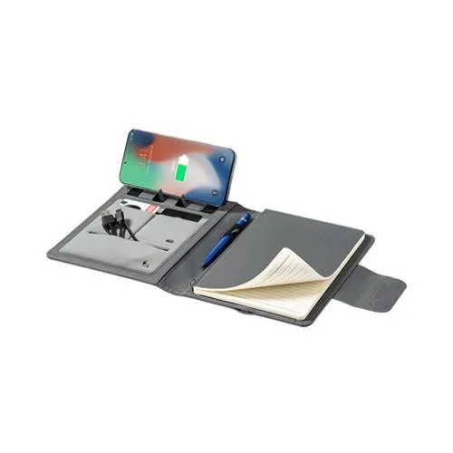 Carpeta multifunción con cargador inalámbrico 10W ref 1466