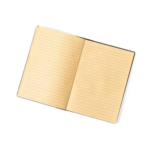 Bloc de notas de línea nature tapa rígida fibra de café ref 1414 - 02