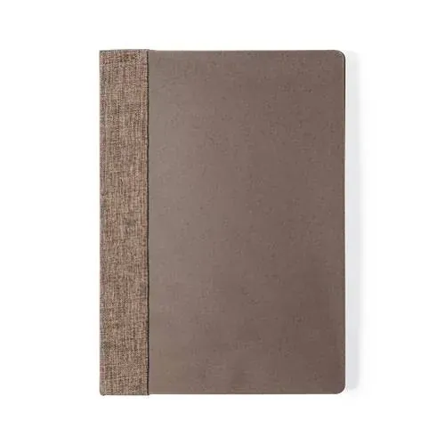 Bloc de notas de línea nature tapa rígida fibra de café ref 1414 - 04