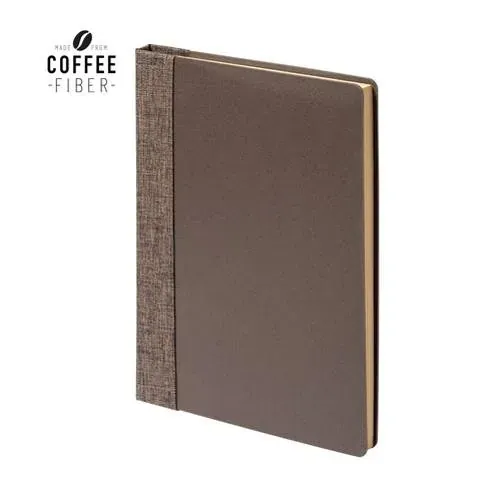 Bloc de notas de línea nature tapa rígida fibra de café ref 1414 - vista 1