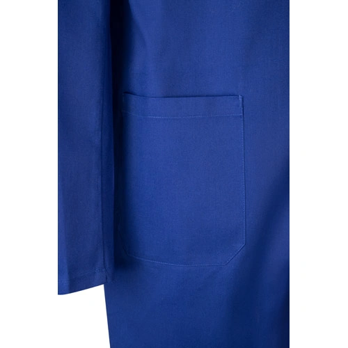 Blusa de sarga con botones y cinturón en la espalda ref 36133