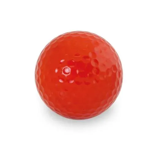Bola de golf de resina 4 capas colores vibrantes ref 4410 - Rojo