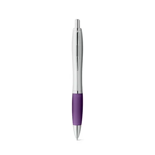 Bolígrafo ABS con clip de aluminio antideslizante ref 91019 - Morado 01
