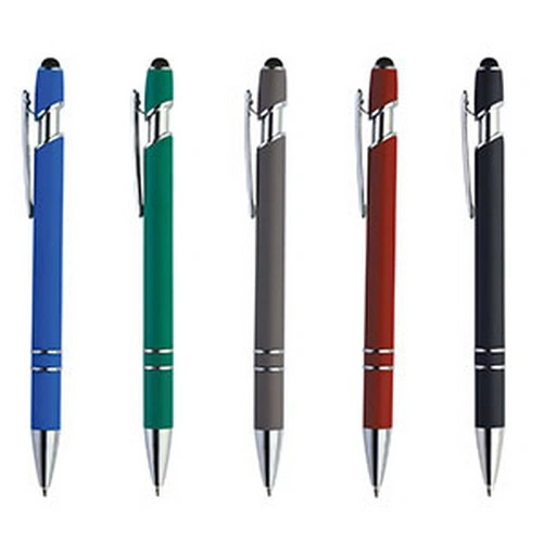 Bolígrafo ABS de tinta azul con carga jumbo ref GA21