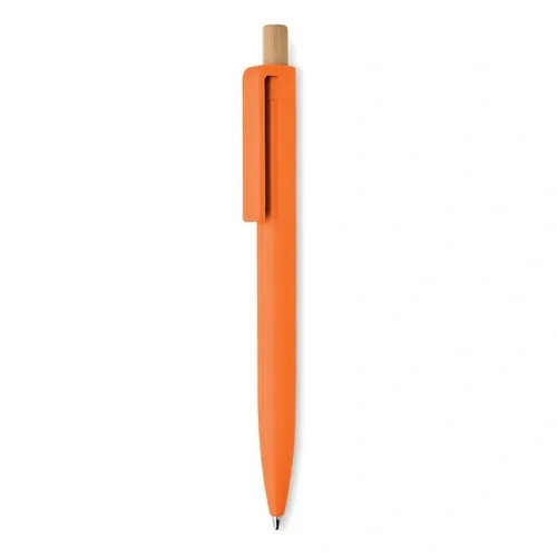 Bolígrafo reciclado con pulsador de bambú ref MO2304