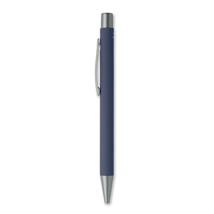 Bolígrafo de aluminio reciclado Nali personalizable ref mo3222 - Back French Marino