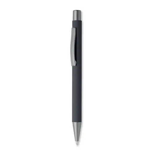 Bolígrafo de aluminio reciclado Nali personalizable ref mo3222 - Negro