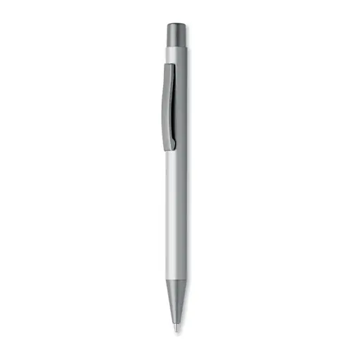 Bolígrafo de aluminio reciclado Nali personalizable ref mo3222 - Plata