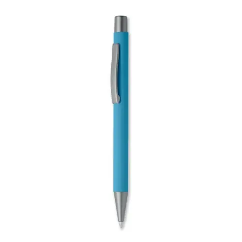 Bolígrafo de aluminio reciclado Nali personalizable ref mo3222 - Turquesa