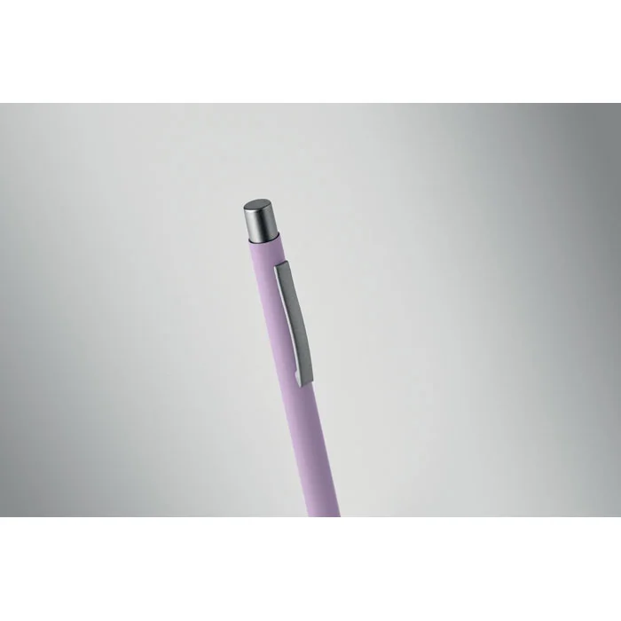 Bolígrafo de aluminio reciclado Nali personalizable ref mo3222 - Violeta 00