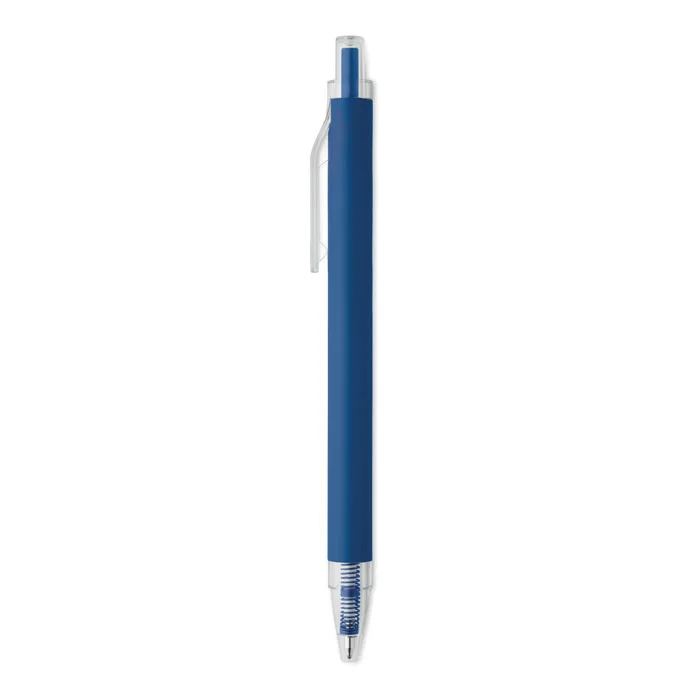 Bolígrafo de aluminio reciclado Nosta personalizable ref mo3185 - Azul Abierta
