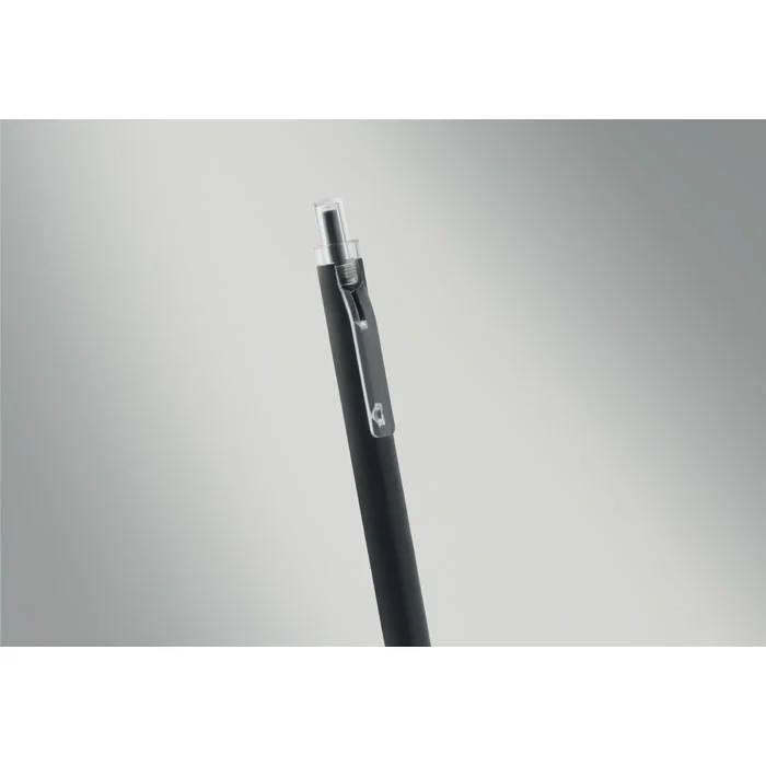 Bolígrafo de aluminio reciclado Nosta personalizable ref mo3185 - Back Negro