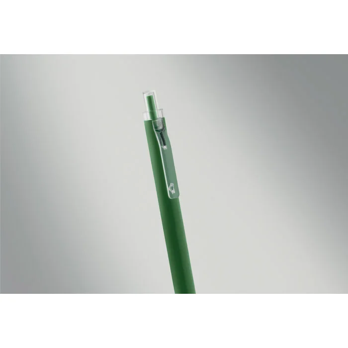 Bolígrafo de aluminio reciclado Nosta personalizable ref mo3185 - Back Verde