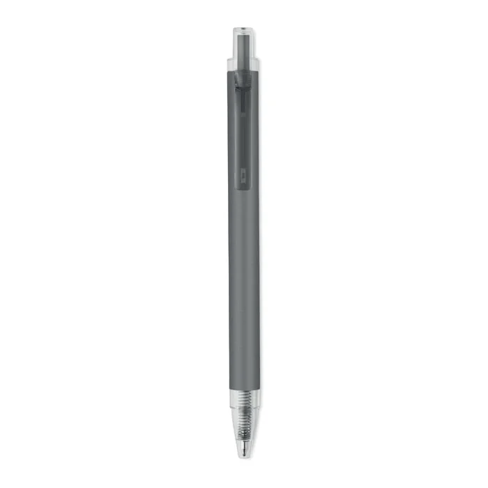 Bolígrafo de aluminio reciclado Nosta personalizable ref mo3185 - Titanio Arriba
