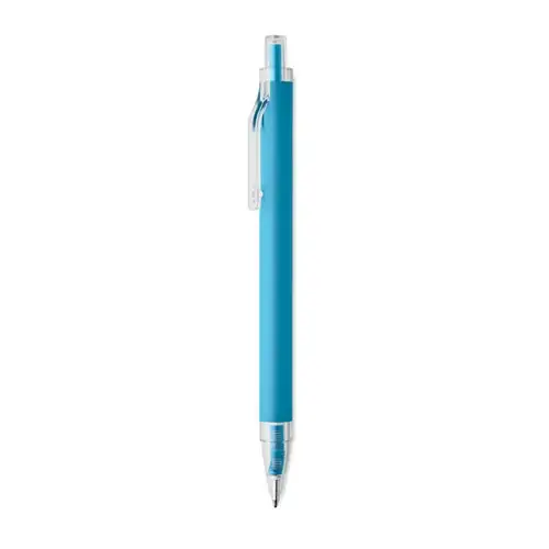 Bolígrafo de aluminio reciclado Nosta personalizable ref mo3185 - Turquesa
