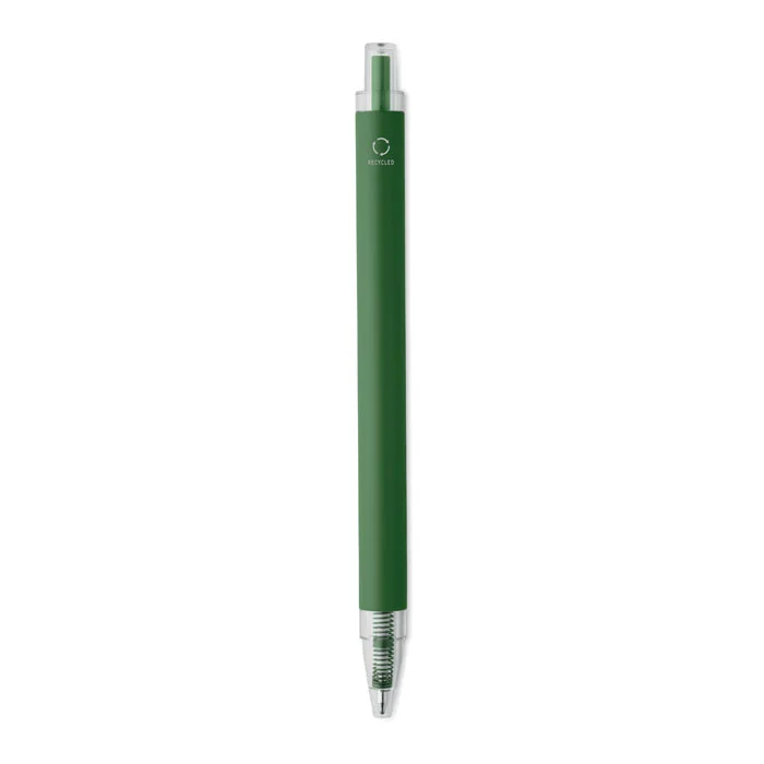 Bolígrafo de aluminio reciclado Nosta personalizable ref mo3185 - Verde 00
