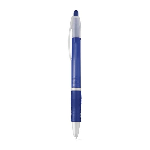 Bolígrafo antideslizante con clip tinta azul ref 91247