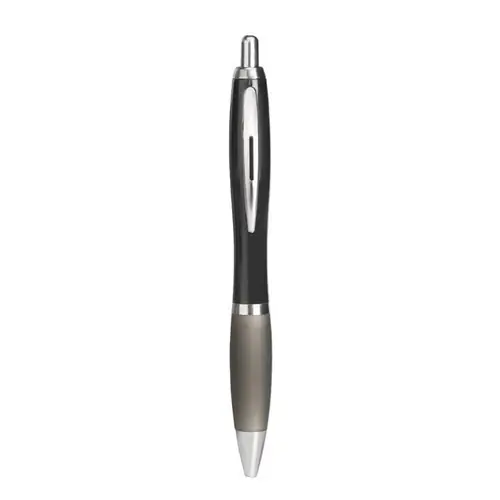 Bolígrafo automático con puntera blanda tinta negra ref KC3314 - Negro