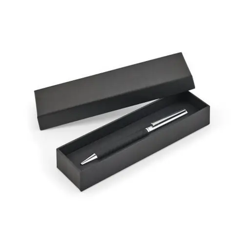 Bolígrafo de acero inoxidable brillante personalizable ref 91989 - Negro