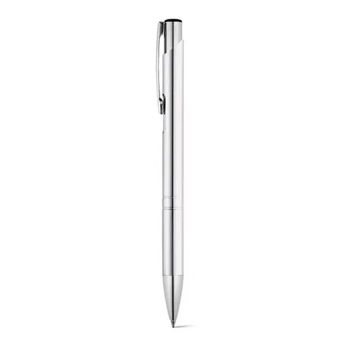 Bolígrafo de aluminio con clip acabado metálico ref 91311 - Cromado