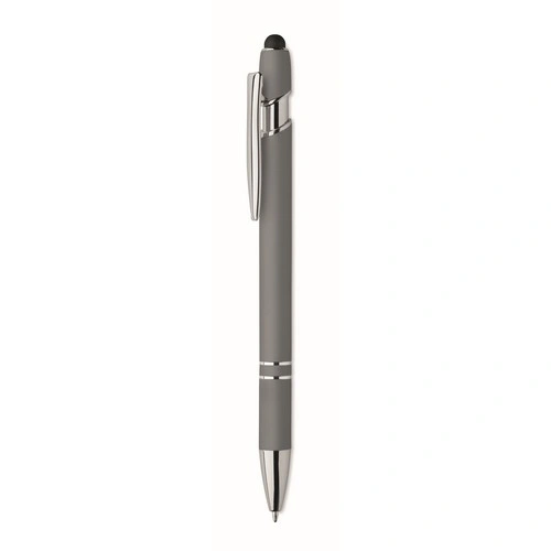 bolígrafo de aluminio gomoso siparo