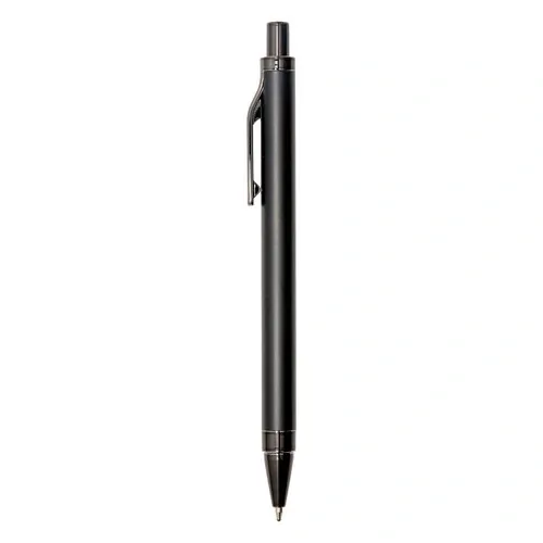Bolígrafo de aluminio reciclado Eclat ref EC15 - Negro