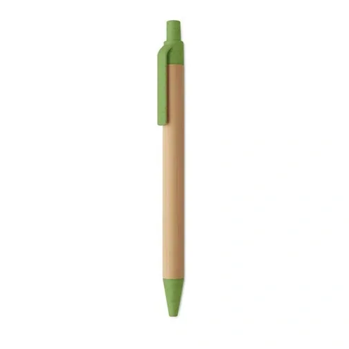 Bolígrafo de bambú con pulsador ecológico ref MO2635