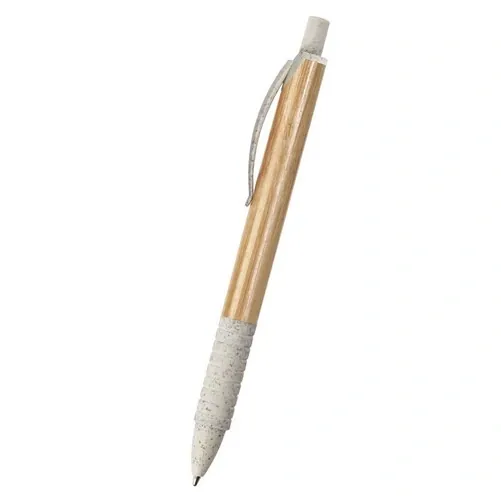 Bolígrafo ecológico de Bambo y caña de trigo ref EC13 - Natural