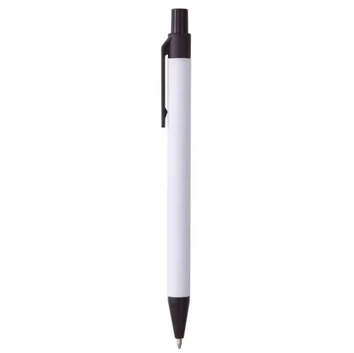 Bolígrafo ecológico de cartón reciclado ref CH35 - Negro