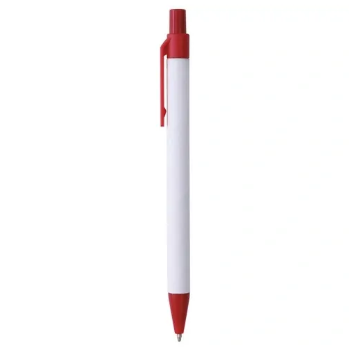 Bolígrafo ecológico de cartón reciclado ref CH35 - Rojo