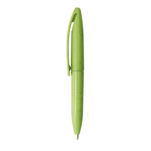 Bolígrafo ecológico de fibra de trigo reciclado ref TE34 - Verde
