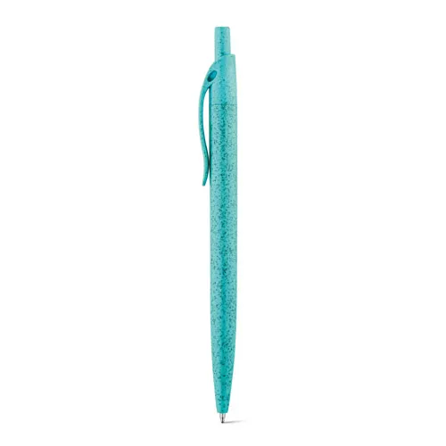 Bolígrafo ecológico de paja de trigo escritura azul ref 81168