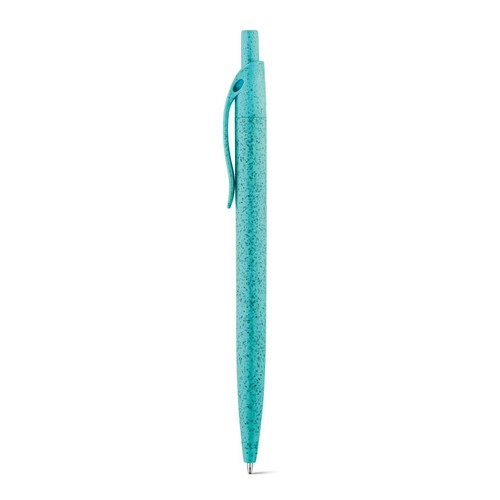 Bolígrafo ecológico de paja de trigo escritura azul ref 81168