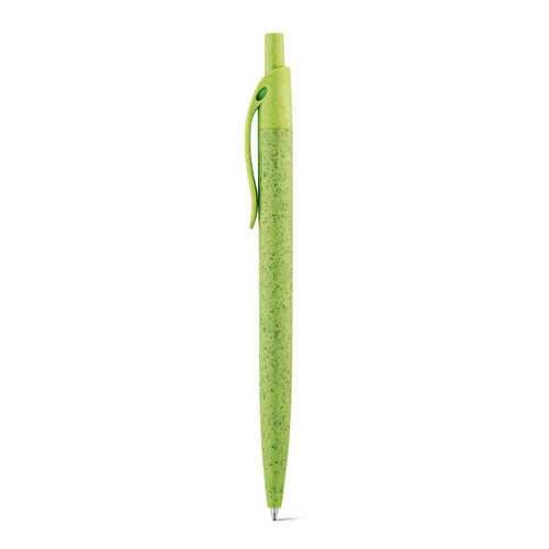 Bolígrafo ecológico de paja de trigo escritura azul ref 81168