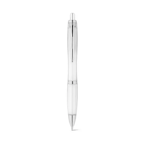 Bolígrafo ecológico de PET reciclado con clip metálico ref 91772 - Blanco 01