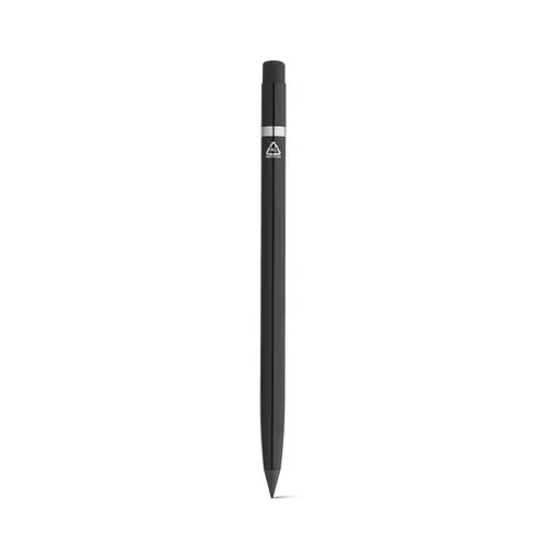 Bolígrafo ecológico sin tinta con goma de borrar ref 91696 - Negro 01