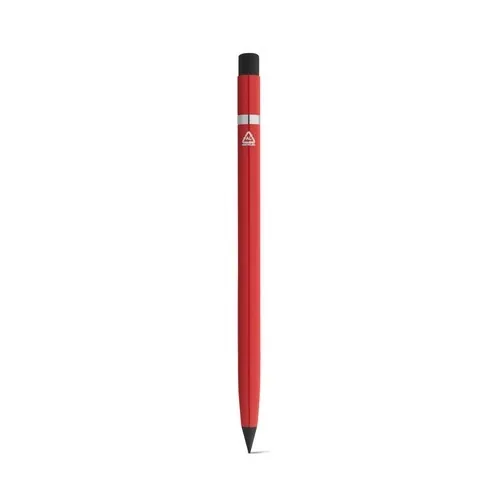 Bolígrafo ecológico sin tinta con goma de borrar ref 91696 - Rojo