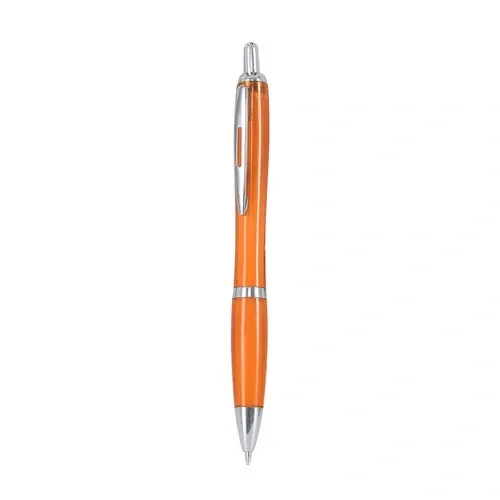 Bolígrafo Lathem elegante y personalizable en RPET ref 22204 - Naranja