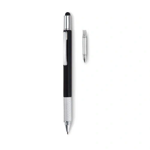 Bolígrafo multifuncional con nivelador y destornillador ref MO8679
