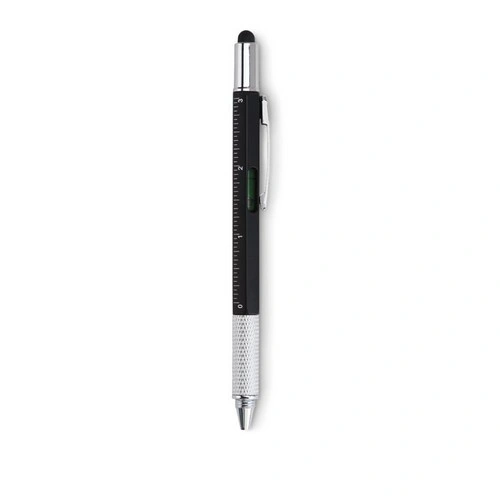 Bolígrafo multifuncional con nivelador y destornillador ref MO8679
