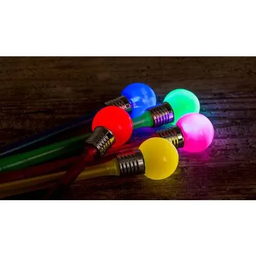 Bolígrafo bombilla con linterna esférica multicolor ref 4707 - 03
