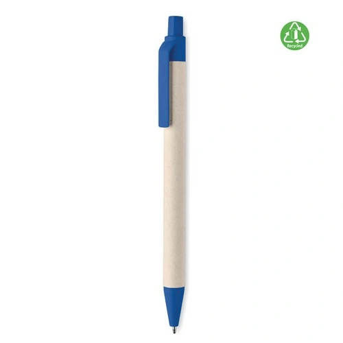 Bolígrafo ecológico de cartón reciclado y PLA biodegradable ref MO6822