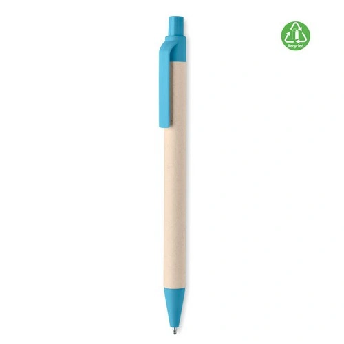 Bolígrafo ecológico de cartón reciclado y PLA biodegradable ref MO6822